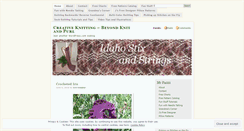 Desktop Screenshot of idahostixandstrings.com
